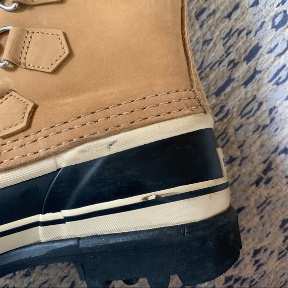 Sorel Brown Caribou Winter Insulated Boots - Picture 8 of 9